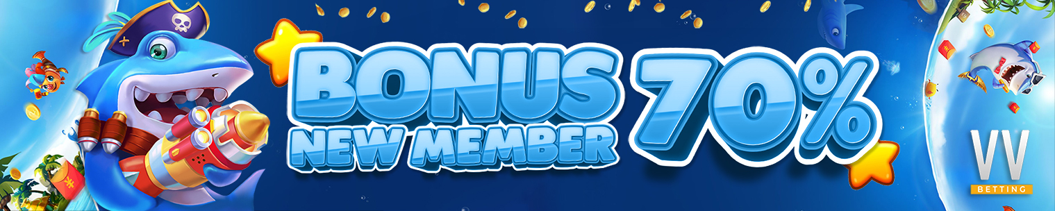 Bonus New Member 70%